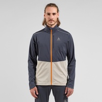 Odlo Langnes Softshelljacke - Silver Cloud / India Ink