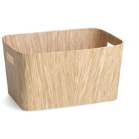 Zeller Aufbewahrungsbox "Holz", Pappe, ca. 34,2 x 24,5 x