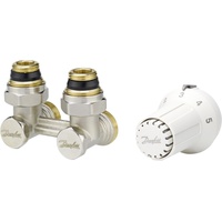 Danfoss Thermostat-Set Home RAS-CK + RLV-KS 1/2, Eckform