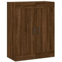 VidaXL Wandschrank Braun Eichen-Optik 69,5x34x90 cm Holzwerkstoff