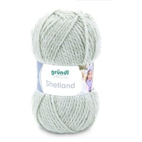 Gründl Wolle Shetland 100 G Moos Melange 100 G