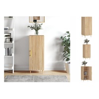 VidaXL Sideboard Sonoma-Eiche 34,5x34x90 cm Holzwerkstoff