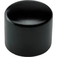 Hettich Fußkappe für Rundrohre Ø 25 mm Kunststoff Schwarz