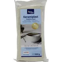 Glorex  Keramiplast 1000 g Weiß