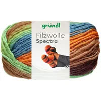 Gründl Filzwolle Spectra, (OEKO-TEX zertifiziert, 100% Schurwolle zum Filzen,