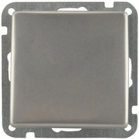 Unitec Aus-Wechselschalter edelstahl edelstahl, Serie Imola