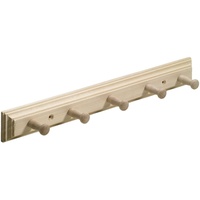 Hettich Holzgarderobe 5 Haken 40,0 x 5,0 x 6,0