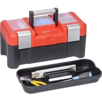 Allit Profi-Werkzeugkoffer Alu 17,8 ohne Inhalt schwarz-rot