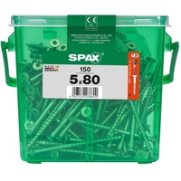 SPAX Universalschrauben 5.0 x 80 mm TX 20 Senkkopf
