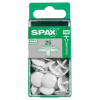 SPAX - Abdeckkappen weiß zum stecken (stift) - 25