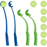 Relaxdays Ballschleuder 49 cm mehrfarbig