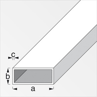 Alfer Rechteckrohr 1 m, 35 x 20 x 1.5