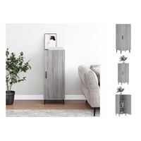 VidaXL Sideboard Grau Sonoma 34,5x34x90 cm Holzwerkstoff