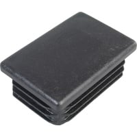 GAH Alberts Alberts Pfostenkappe für rechteckige Metallpfosten schwarz oder