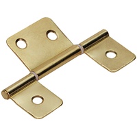 Hettich Lamellentürscharnier 81 mm x 22 mm Stahl vermessingt