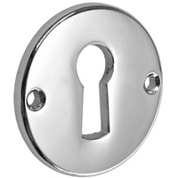 Hettich Schlüsselschild Ø 30 mm Stahl, verchromt