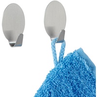 Wenko Strip-it® Maxi-Wandhaken, 2er Set Edelstahl