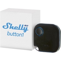 Shelly BLU Button1 Aktions- und Szenenaktivierungsknopf Schwarz | Hausautomation