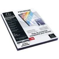 Exacompta 42746E Einbanddeckel PVC 0,2mm 100St Kristall
