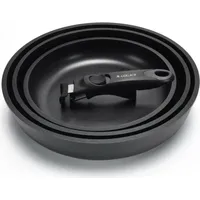 Gerlach Smart Bratpfannenset 20-24-28Cm - Schwarz