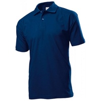 Stedman Polo Men Marine Baumwolle Large Herren