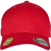 Flexfit Organic Cotton Cap, red, S/M