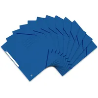 Oxford Eckspannermappe A4, aus Karton, braun, 10 Stück