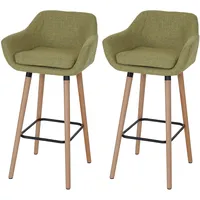 MCW Barhocker Vaasa T381 2er-Set Textil 60 x 80