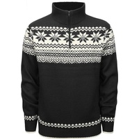 Brandit Textil Brandit Troyer Norweger Strickpullover schwarz, Größe 3XL
