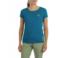 La Sportiva Climbing On The Moon Kurzarm-t-shirt - Turchese