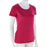 La Sportiva Climbing on The Moon T-Shirt Women fucsia/giallo