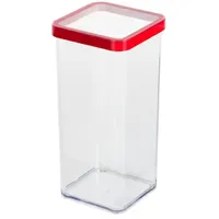 Rotho Dose quadratisch 1 5 l Loft ¦ transparent/klar