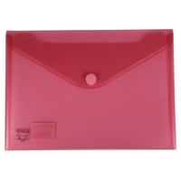 HFP Envelope Horizontal A5 transparent Red Polypropylen (PP) rot