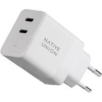 Native Union 35W Dual USB-C Fast GaN PD Wall