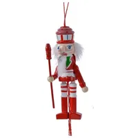 MARELIDA Weihnachtsbaumschmuck NUSSKNACKER - Tannenholz - inkl. Aufhänger -