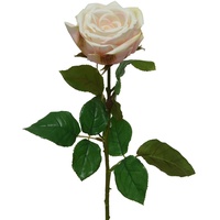MARELIDA Rose am Stiel Kunstblume Rosenblüte künstliche Blume Real