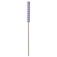 MARELIDA LED Solar Stabkerze Twist 106cm Fackel gedreht flackernd