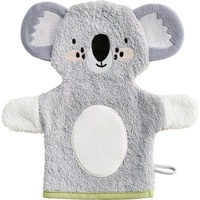 Erwin Müller Koala Waschhandschuh 15 x 15 cm grau