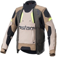 Alpinestars Halo Drystar Motorrad Textiljacke Khaki XL