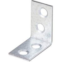 GAH Alberts Alberts Stuhlwinkel 125x125x25mm Stahl roh, gelb, sendz.