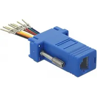 DeLock 66167 RJ45 Buchse Montagesatz blau