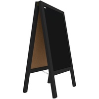 ALLboards Kundenstopper – schwarzem lackierter Holzrahmen 100x60cm