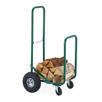 Relaxdays Relaxdays, Kaminholzwagen (52 x 56 x 108 cm)