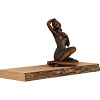  Wandboard, Eiche, Holz, Eiche, 60x4.6x23.5 cm, Wohnzimmer, Regale, Wandboards