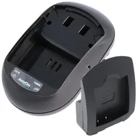 AccuCell Schnell-Ladegerät passend für Panasonic DMW-BLE9