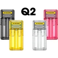 Nitecore Q2 - Schnelladegerät für Li-Ion Akkus, 2 Schachtlader