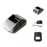 AccuCell Schnell-Ladegerät passend für den Kenwood Akku KNB-14, KNB-15A,