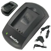 AccuCell Ladegerät passend für JVC BN-VF707, BN-VF714, BN-VF733