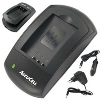 AccuCell Ladegerät passend für Canon LP-E8, EOS 550D, X4,