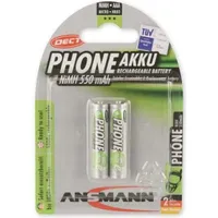 Ansmann DECT NiMH-Akku Micro 550mAh 2er Blister